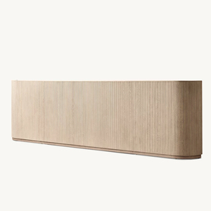 Byron Luxury Wooden <strong>King</strong> Size <strong>Bed</strong> Frame With Oversized Headboard Extended Shelter <strong>Bed</strong> &amp; RH Mansion Style Bedroom Furniture - Product Image 4