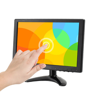 Monitor de Pantalla Táctil de 10 Pulgadas, Pantalla IPS, Compatible con Linux, Resolución 1920x1200, Monitor IPS Resistente