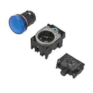 La Luz Indicadora LED Azul de 22 mm de la Serie SIRIUS Viene con Soporte y Módulo Integrado 3SU1102-6AA50-1AA0 - Product Image 1