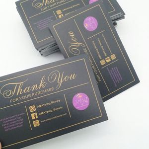 การ์ดขอบคุณแบบพิมพ์ลายตามสั่ง รูปแบบการ์ดที่เป็นเอกลักษณ์ - Product Image 3