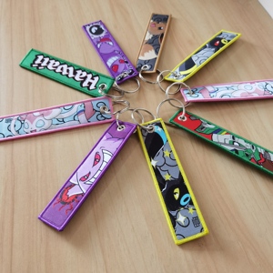 Móc Khóa Thêu Theo Yêu Cầu Siêu Bền Phong Cách Mới - Product Image 5