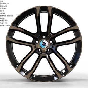 Nouvelle jante de roues de voiture de course forgée de 19 à 22 pouces pour alliage monobloc Porsche Boxster 987 avec finition noire mate ET de 35mm - Product Image 6