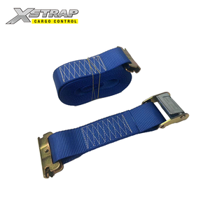 สายรัดวงล้อ E Track สําหรับงานหนักขนาด 2 นิ้ว 16 ฟุต <span class=keywords><strong>Etrack</strong></span> สายรัดโหลดผูกสําหรับรถบรรทุก - Product Image 4