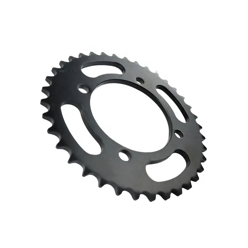 LING QI 48T 41T 37T 25T 4 Holes Rear Wheel Chain Sprocket Gear 420 Chains For ATV Go Kart Quad Bike Off-road Motorcycles