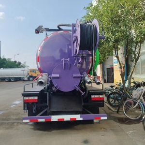 Camión de Succión de Aguas Residuales Dongfeng de Alta Calidad, 8000L, 4X2, para Limpieza de Fosas Sépticas - Venta Directa de Fábrica - Product Image 4