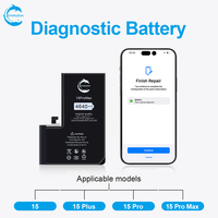 Batterie étendue STAROZON pour iPhone 15 Plus Pro Max, cellule haute capacité, sans messages d'avertissement, compatible avec le dernier système iOS