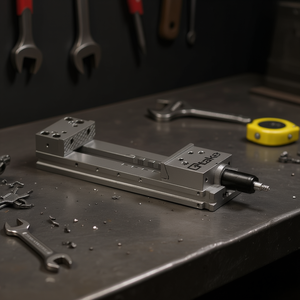 Ttake Hydraulic Modular <b>Vice</b> Without Power Unit 100mm Jaw Width For Metalworking - Product Image 3