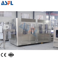 Machine professionnelle de remplissage d'eau minérale en acier inoxydable à grande vitesse, machine de lavage, de remplissage et de bouchage d'eau en bouteille 3 en 1