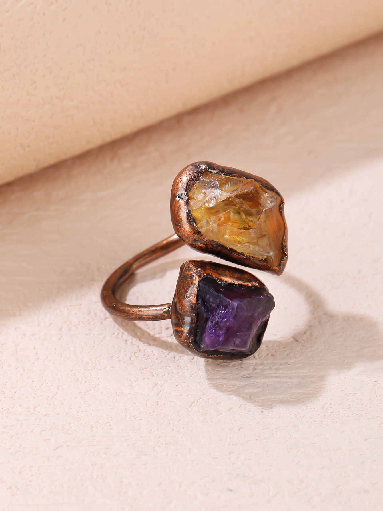 Citrine + Améthyste