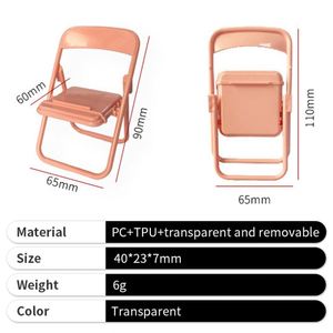 Soporte de Silla Personalizado, Soporte de Plástico Plegable Portátil para Escritorio, Soporte de Viaje para Teléfono Celular con Logotipo - Product Image 2