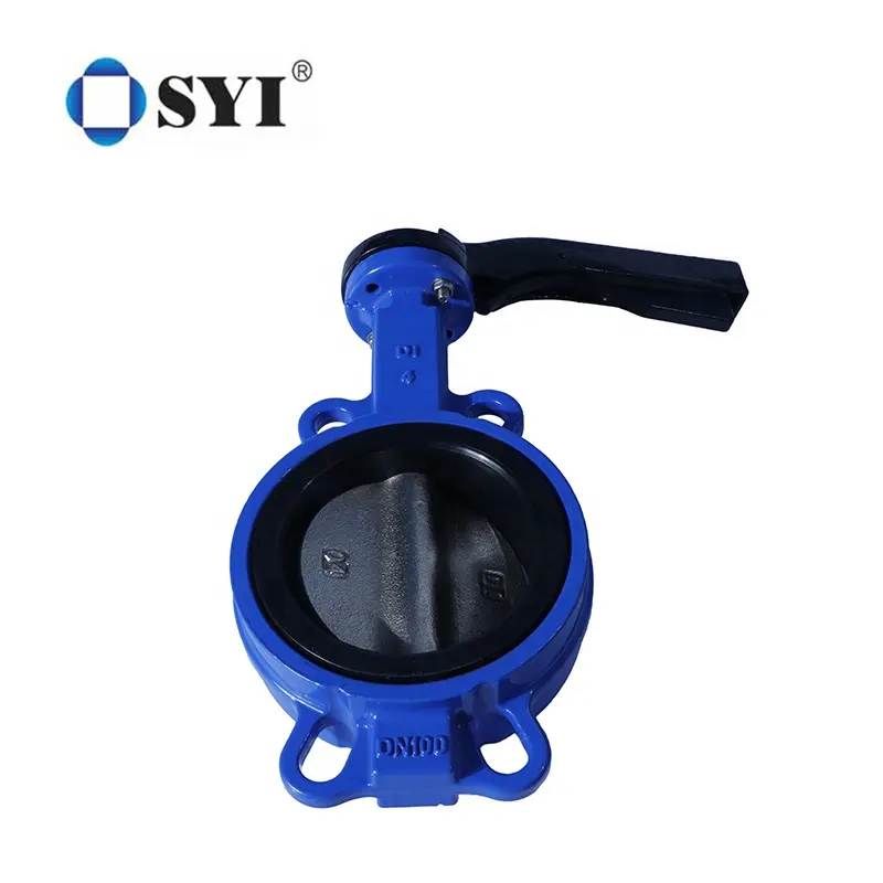 PVC Valve Plastic Handle Butterfly Valve for Control Flow Water System