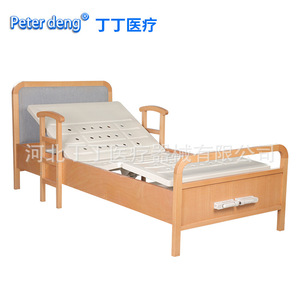 Cama de enfermería manual Dingding Medical de madera 303A para uso doméstico en personas mayores - Product Image 5