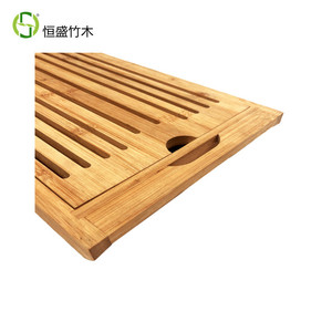 Étagère à pain en bambou et bois Hengsheng, plateau en bois pour boulangerie, plateaux de service - Product Image 4