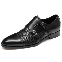 Meistverkaufte Herren Flache Monk-Strap Loafer Anzugschuhe Leichte Rutschfeste Modische Party- und Business-Schuhe