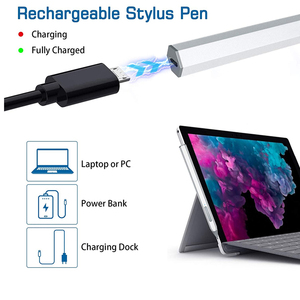 Lápiz óptico de decodificación de frecuencia, pluma de pantalla táctil de punta fina con sensibilidad de presión <span class=keywords><strong>4096</strong></span> para Microsoft Sony <span class=keywords><strong>ASUS</strong></span> HP DEL - Product Image 4
