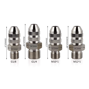 Fabbrica M serie metallo femmina a femmina lucchetto connettore erogatore giunto pneumatico filettato vite - Product Image 6