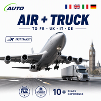 Agent d'expédition aérienne, transitaire porte-à-porte, service logistique de la Chine vers la France/le Royaume-Uni/l'Allemagne/l'Italie avec stockage gratuit