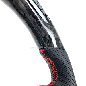 Volant en fibre de carbone forgé LED personnalisé 2015-2019 pour BMW <span class=keywords><strong>MINI</strong></span> <span class=keywords><strong>COOPER</strong></span> <span class=keywords><strong>S</strong></span> SD SE D FUN F57 F60 Accessoires de voiture - Product Image 2