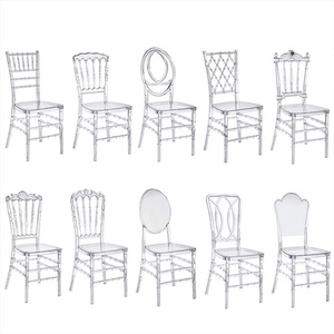 Bán buôn nhựa trong suốt Napoleon chiavari Ghế Ghế đám cưới chavari Đảng Tiffany chivari ghế rõ ràng Acrylic khách sạn - Product Image 5