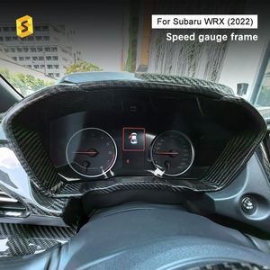 <span class=keywords><strong>Shasha</strong></span> pour Subaru WRX 2022 cadre de jauge de vitesse en Fiber de carbone intérieur accessoires Protection avec fabricant de fibre de carbone - Product Image 2