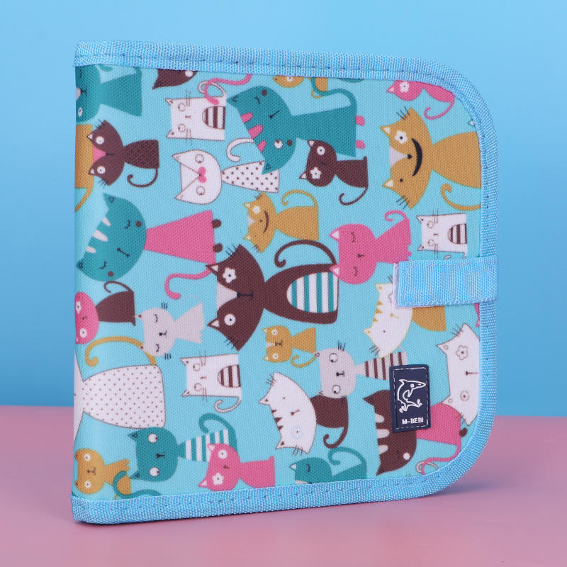 Cat (Free 12 watercolor pencils + 14 drawable pages)