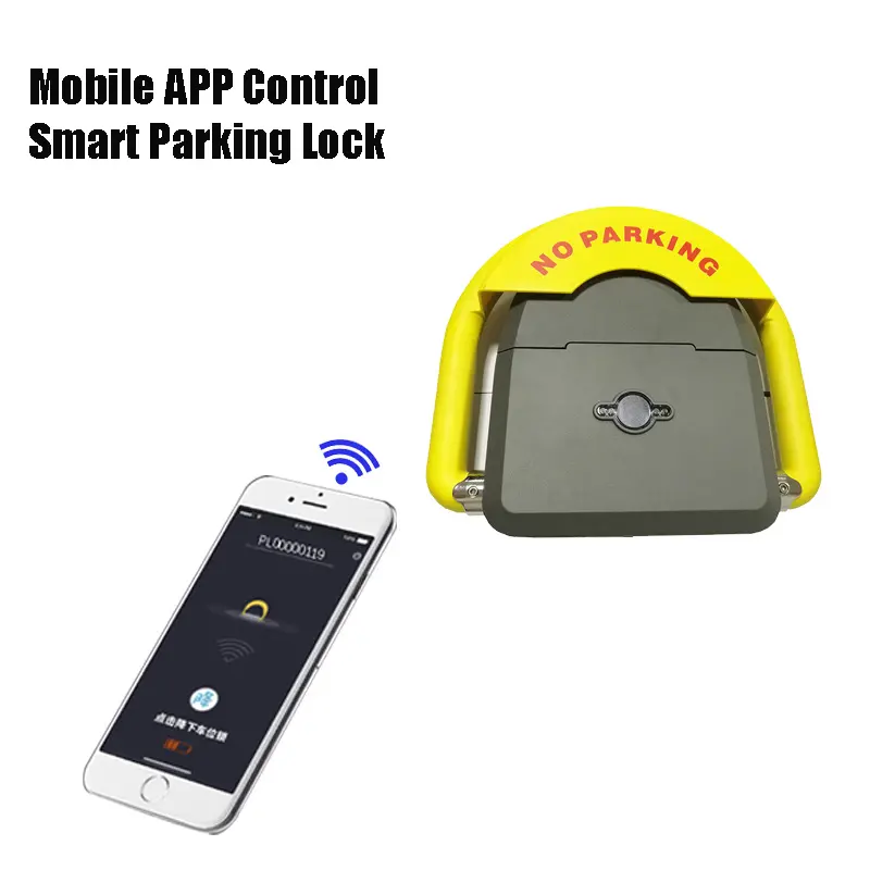 IP68 עמיד למים עמיד בפני אבק טלפון חכם אפליקציה ניידת בלוטות' 4G כרטיס SIM בקרת מגרש מנעול חניה לרכב