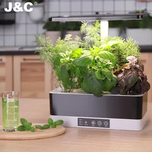 J&C Minigarden indoor garden box indoor garden kit click and grow smart garden high ppfd grow light