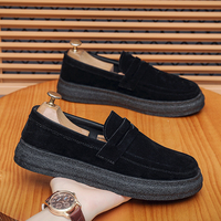 Nouveaux articles les moins chers avec livraison gratuite : Chaussures décontractées pour hommes, mocassins à enfiler, meilleures ventes d'usine, mode africaine, semelle épaisse, pas cher