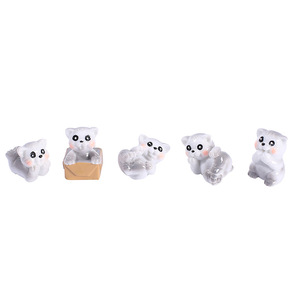 Figurines miniatures en résine de chat mignon pour la décoration de jardin, bonsaï, plantes succulentes, utilisation intérieure et extérieure - Product Image 5