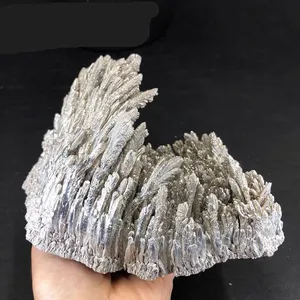 Mẫu Vật Chữa Bệnh Khoáng Từ Tính Tự Nhiên Bán Chạy Quặng Magiê Thô Màu Bạc Thủ Công Dân Gian - Product Image 1