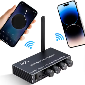 Reproductor de MP3 USB con Carcasa de Aleación de Aluminio J200, Receptor Inalámbrico Manos Libres, Adaptador Bluetooth Aux con Micrófono/<span class=keywords><strong>Antena</strong></span> - Product Image 1