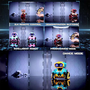 <span class=keywords><strong>Robot</strong></span> RC programmable avec changeur de voix et lanceur de missiles-<span class=keywords><strong>Jouet</strong></span> 2.4G STEM 150min de lecture-5 couleurs - Product Image 4