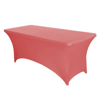 Soleil LOGO personnalisé rose nappe extensible couverture de Table Logo pour mariage hôtel Promotion