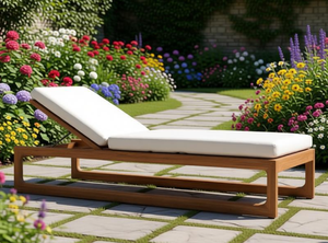 Tumbonas Impermeables para Interiores y Exteriores: Sillón de Balcón, <span class=keywords><strong>Tumbona</strong></span> de Jardín, Silla de Playa para Tomar el Sol en la Sala de Estar - Product Image 4