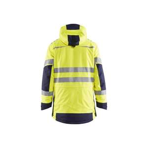 BLAKLADER - 4469192133894XL Hi-Vis Evolution Parka Amarillo/Azul marino-EAN 7330509628300 ROPA DE TRABAJO DE LA HI-VIS - Product Image 2