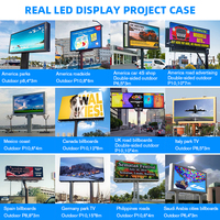 ABXLED P5 P6.67 P8 P10 Pantalla LED de alto brillo para publicidad Pantalla LED Cartelera de señalización digital Pantalla LED para exteriores
