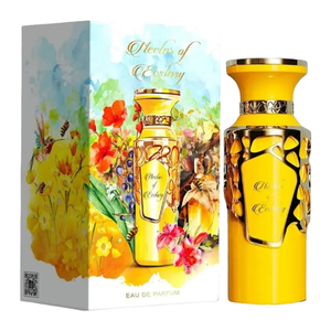Bouquet d'Éuphorie, Eau de <span class=keywords><strong>Parfum</strong></span> pour <span class=keywords><strong>Femme</strong></span> 100 ml, Flacon de Luxe Rose et Or, <span class=keywords><strong>Parfum</strong></span> Oriental Arabe avec Emballage Floral Aquarelle - Product Image 6