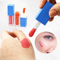 On The Glow Mineral Cream Blush Stick Dewy Natural Silky Smooth Red Pink Orange Color pour le visage