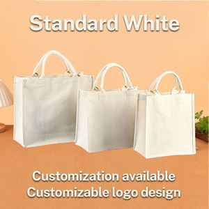 Custom Reusable Logo Outdoor Eco-Friendly Grocery Storage Large Shopping <b>Canvas</b> Shopping Tote Bag - Product Image 4