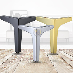Carbon Steel Cabinet Furniture <b>Legs</b> Gold Heavy Duty Industrial Design <b>For</b> Kitchen Bathroom Cupboard Modern Minimalist - Product Image 2