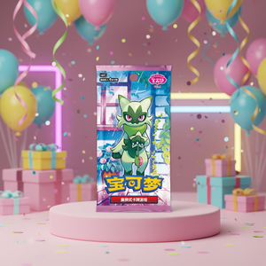 YQ Pré-vente Nouvelle Carte à Collectionner Pokémon Gem 5 Authentique et Originale de Haute Qualité, Pack Booster Familial en Papier TCG Chinois - Product Image 6