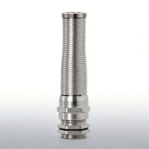 Presse-étoupe flexible en acier inoxydable M20*1.5, presse-étoupe M25, connecteur de décharge de tension métallique - Product Image 4
