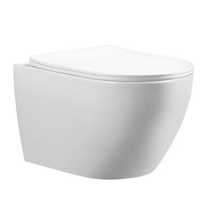 Tanque oculto moderno, montado en la pared, ahorra espacio, inodoro colgante, artículos sanitarios, tornado, inodoro de cerámica colgado en la pared - Product Image 3
