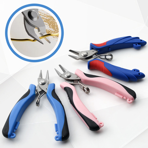 Juego <span class=keywords><strong>de</strong></span> 5 Pinzas para Joyería Hobbyworker, Kit <span class=keywords><strong>de</strong></span> Pinzas <span class=keywords><strong>de</strong></span> <span class=keywords><strong>Acero</strong></span> <span class=keywords><strong>Inoxidable</strong></span> con Agarre Cómodo para Abalorios, Enrollado <span class=keywords><strong>de</strong></span> Alambre y Fabricación <span class=keywords><strong>de</strong></span> Joyas - Product Image 4
