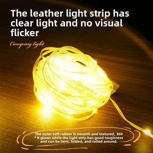 Guirnalda de Luces LED para Exteriores, Lámpara de Camping de Larga Duración, Luces de Hadas Impermeables para Senderismo, Barbacoa, Mercado Nocturno, Fiestas al Aire Libre - Product Image 4