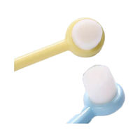 Teddy Pet Products Cepillo de dientes oral Cepillo de dientes de plástico para gatos y perros para eliminar el mal aliento Limpieza de mascotas Esencial