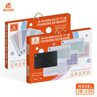 Mini clavier optique portable universel nouveau design avec charge de type C pour ordinateur portable tablette téléphone portable