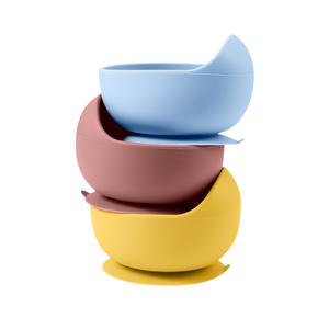 ชุดชามอาหารซิลิโคนสำหรับ<span class=keywords><strong>เด็ก</strong></span>ทารกชามอาหารอย่างปลอดภัย - Product Image 1