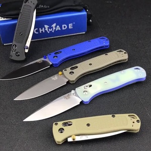 Couteau de poche tactique pliant Tredknix BM535 en acier 3Cr13 avec manche en nylon, pointe tombante et bord biseauté, idéal pour l'extérieur et l'EDC - Vente en gros usine - Product Image 1