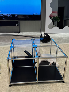 Living Room Bedroom Cabinet Modular Furniture <strong>Storage</strong> <strong>Side</strong> End <strong>Table</strong> Cabinet Stainless Steel <strong>Storage</strong> Coffee <strong>Table</strong> - Product Image 2